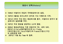 알리탈리아항공 ALITALIA LINEEAEREEITALIANE분석 보고서-2