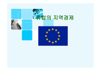유럽의 지역경제-1