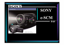 생산운영관리 SONY 소니 의 글로벌 SCM