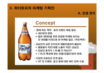 [마케팅제안서] 패트병맥주 비교 분석 및 하이트피처 마케팅 방안 기획서-8