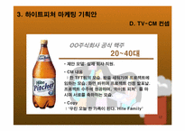 [마케팅제안서] 패트병맥주 비교 분석 및 하이트피처 마케팅 방안 기획서-12