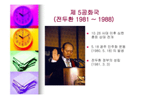 우리나라 행정부의 변천사 제1공화국부터~참여정부까지-13