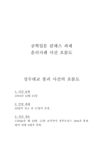 공학 입문 클래스 과제 윤리 사례 사건 흐름도 성수대교 붕괴사건의 흐름도-1