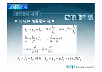 CE출력 특성 곡선과 전류이득5-14