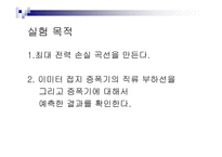 TR증폭기의 부하선 분석-2