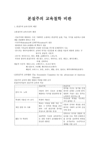 본질주의 교육철학 비판-1