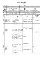 사회과 학습 지도안 고교 1학년-1