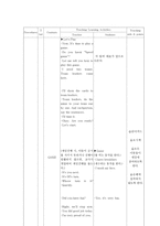 교실영어실습 5학년 학습 지도안 6 I Get Up Early in the Morning-6