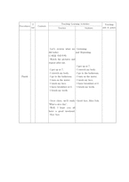 교실영어실습 5학년 학습 지도안 6 I Get Up Early in the Morning-7