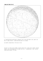 지구과학 학습지 별자리 Constellations를 그려 보자-5
