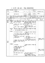 과학과 교수학습과정안 혼합물의 분리 경험학습모형-1
