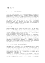 다중지능 이론 레포트-1