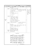 음악과 교수학습 지도안 4학년 음악 뒷산에 올라-7
