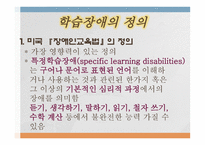 학습장애아의 교육적 접근-3