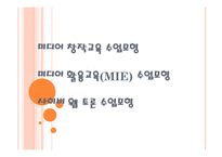 미디어 창작 교육 수업모형 미디어 활용 교육 MIE수업모형 사이버 웹 토론 수업모형-1