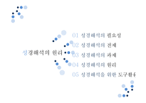 초중등 성서 교육법 성경해석의 원리-2
