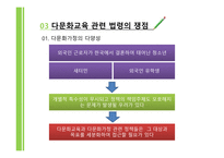 다문화교육의 이해 제부 다문화사회와 교육 다문화교육 관련 법령의 이해-13