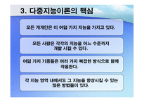 하워드 가드너 다중지능 이론 Multiple Intelligence Theory-6