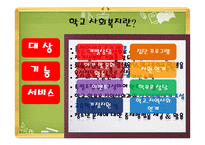 학교 사회사업 레포트-4