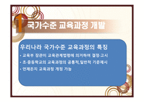 교육과정 개발 수준과 실제-3