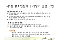 청소년 문제의 원인과 대책 교육사회학1-3