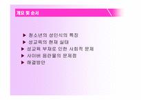 성교육의 실태와 문제점-3