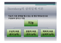 지능의 의미와 지능 이론 및 지능 측정-11