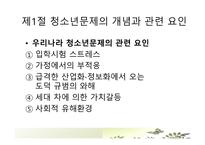 청소년 문제의 원인과 대책 교육사회학2-7