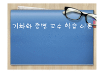 기하와 증명 교수학습이론-1