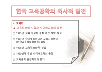 한국 교육공학의 발달과정 및 역사-6