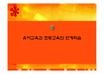 유아교육과 초등교육의 연계 학습-1