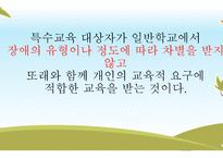 지체장애아 통합교육의 실태와 문제점-4