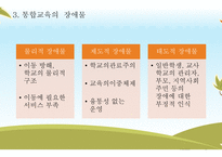 지체장애아 통합교육의 실태와 문제점-11