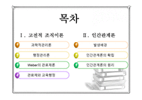 교육 행정 이론의 발달-2