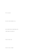 영문 Love Song For Bobby Long러브 송포 바비 롱 영화 대사-8