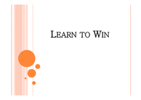 감상문 Learn to Win-1