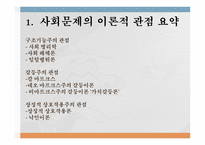 사회 문제론 사회문제의 이론적 관점 요약-2