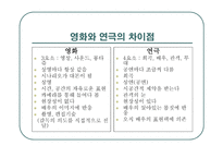 연극 돌아서서 떠나라와 영화 약속 비교분석-2