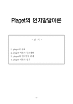 Piaget의 인지발달이론5-1