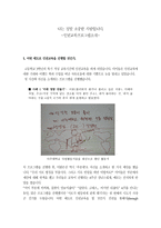 나는 정말 소중한 사람입니다 인권교육프로그램 소개-1