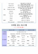 퍼스널 트레이닝 12주 프로그램 다이어트 체력 증가 견관절 강화 목적-5