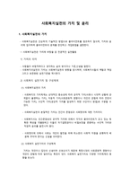 사회 복지 실천의 가치와 윤리-1