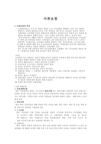 사회보험 레포트-1