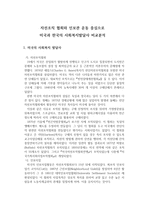 미국과 한국의 사회복지발달사 비교분석 자선조직협회 와인 보관 운동 중심-1
