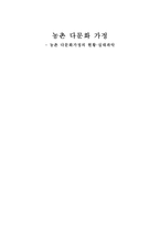 농촌 다문화가정의 현황 및 실태파악-1