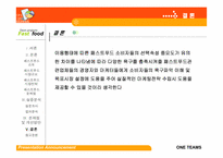 [외식산업] 패스트푸드시장의 현황과 전망-19