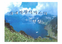 [관광서비스] 국내 관광서비스의 현황-1