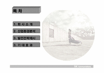 [전략경영] sk커뮤니케이션즈 사례-2
