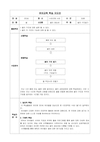 [수업지도안] 유아교육 학습지도안-1