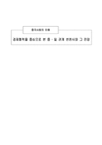 경제협력을 중심으로 본 중,일관계 변천사와 그 전망-1